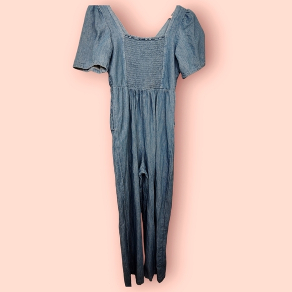 Adorable Old Navy Small Denim Jumpsuit - Picture 2 of 4